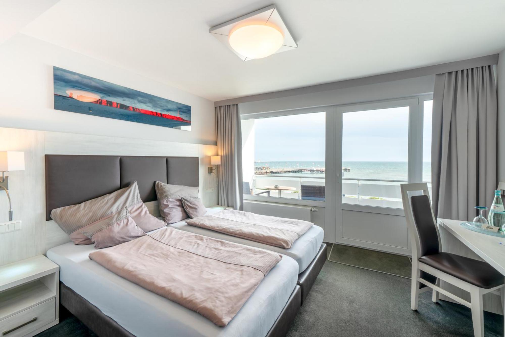 Hotel Hochseeinsel Heligoland Zimmer foto